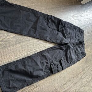 American Eagle Outfitters Dark Gray Cargo Pants